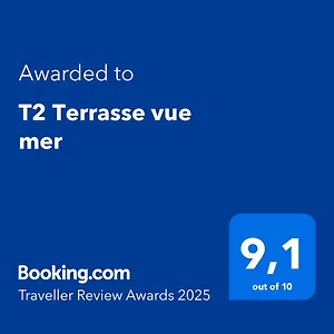 Appartement T2 Terrasse Vue
